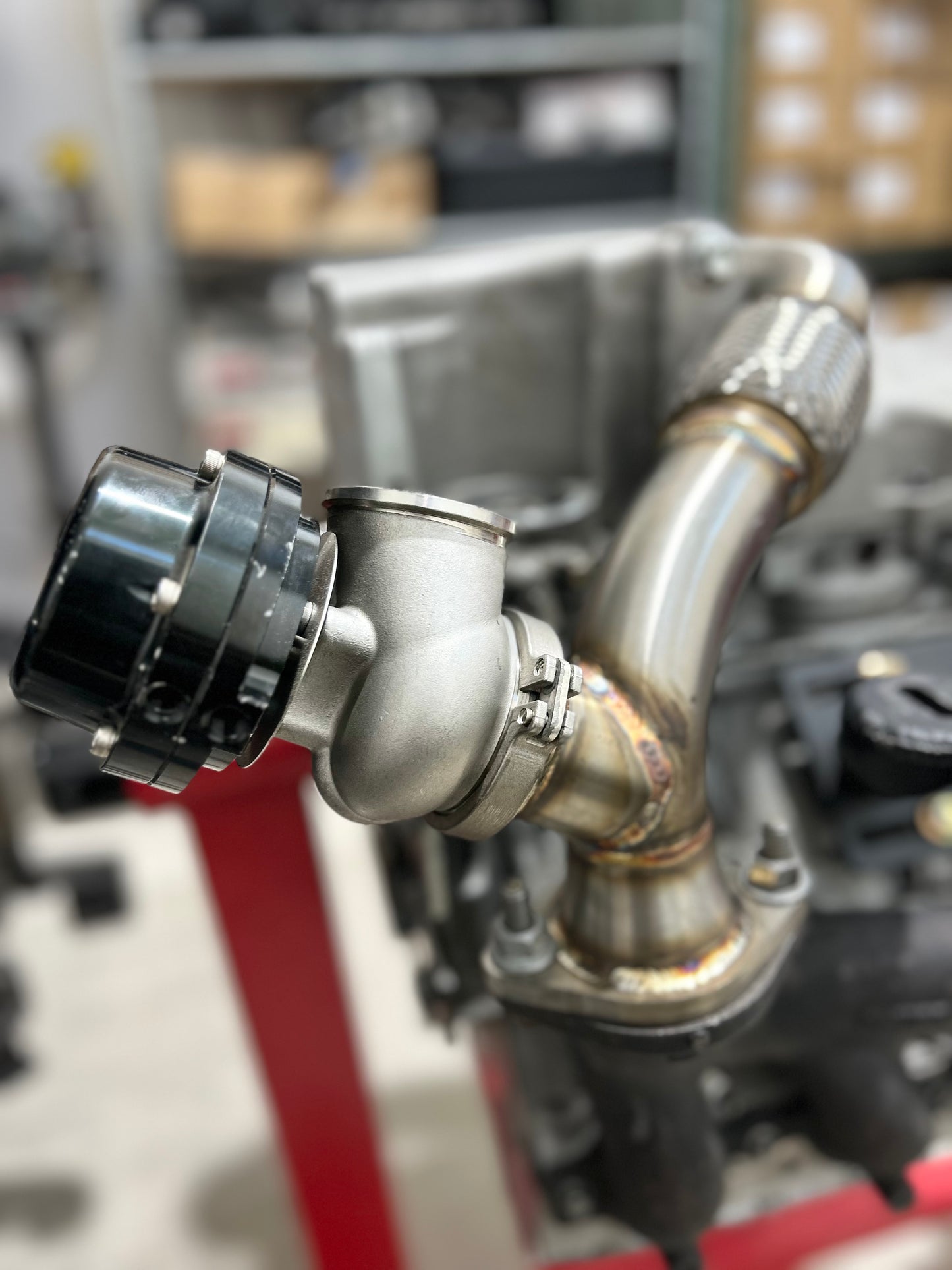 MayhemFab LSE90 Single Turbo kit T4 flange- Hotside+Coldside+Turbo/Intercooler/BOV/Wastegate