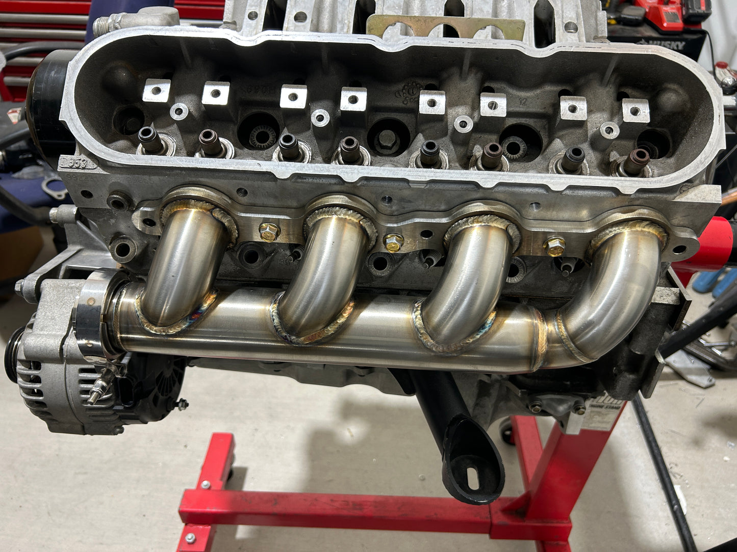 Mayhem Dual V band Manifolds 2" outlet