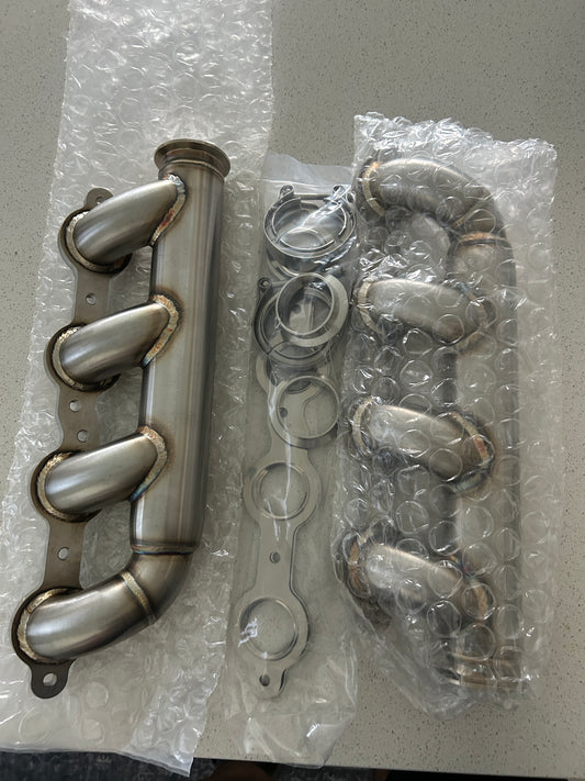 Mayhem Dual V band Manifolds 2" outlet