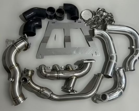 MayhemFab LSE90 Single Turbo kit T4 flange- Hotside+Coldside